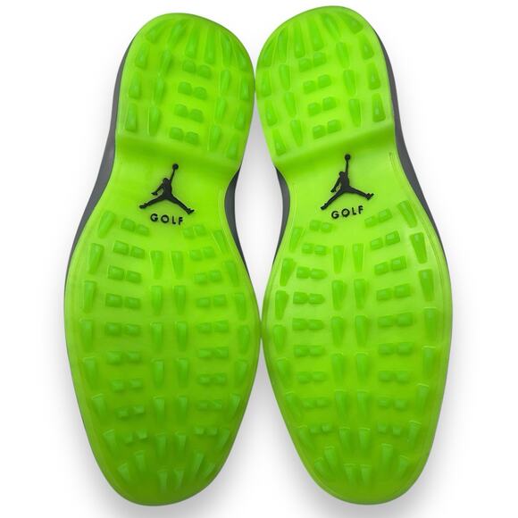 Jordan ADG 5 Mens Size 11 Golf Shoes Black Green Leather FQ7874-002 NEW! - Picture 8 of 11